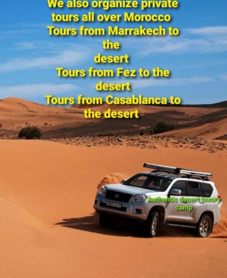 Authentic Desert Luxury Camp Merzouga Exterior photo